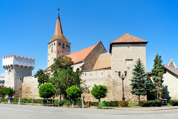 Fototapeta na wymiar The Fortress of Aiud, Romania, Europe