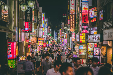 Japanese street neons