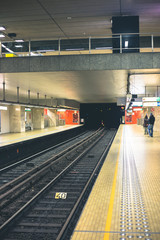 metro station