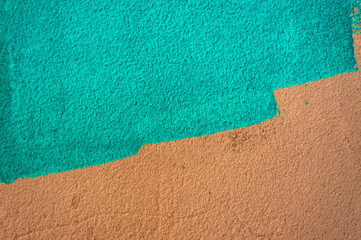 Colorful dusty, maroon and orange high quality stripes on canvas, textile, paper. Hand drawn brush smears, drips and strokes of oil or acrylic paint.