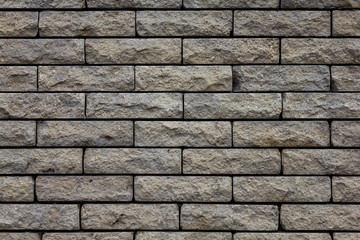 Grey brick stone wall texture
