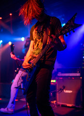 Fototapeta premium music band on stage