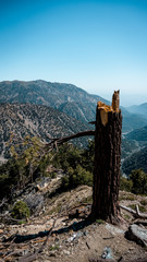 Beautiful views in San Gabriel Mountains, Mount Baldy