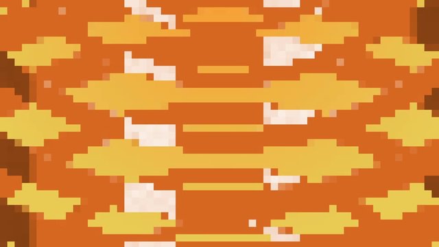Retro 8-Bit Video Game background. Seamless looped