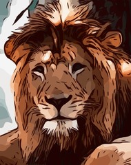 Lion Illustration