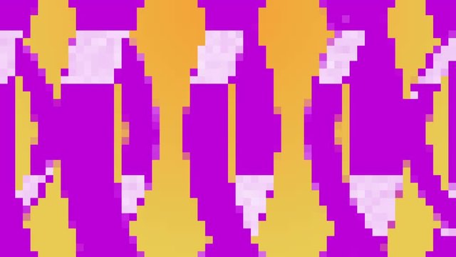 Retro 8-Bit Video Game background. Seamless looped