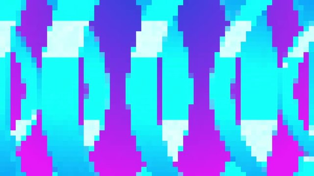 Retro 8-Bit Video Game background. Seamless looped