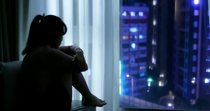 woman feel depression