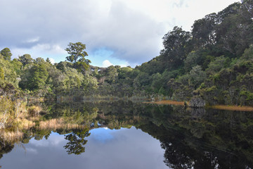 lake in the mountains