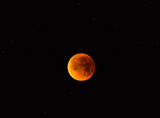 Super moon eclipse