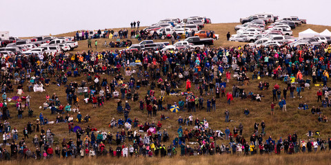 25,000 watch Annual Custer State Park, South Dakota, Buffalo Roundup
