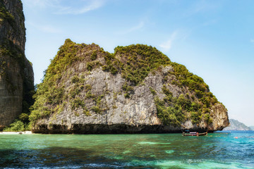 Phi Phi Islands on summer day, Thailand