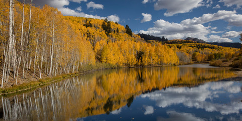 Cushman Lake, Telluride Colorado off State Highway 145 near Mountain Village