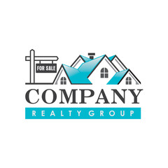 Real Estate Logo, Residential Real Estate Logo