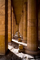 Mortuary Temple of Hatshepsut Built for the Eighteenth Dynasty pharaoh Hatshepsut is located at...