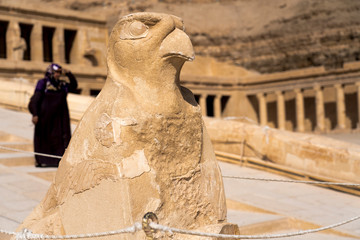 Mortuary Temple of Hatshepsut Built for the Eighteenth Dynasty pharaoh Hatshepsut is located at...