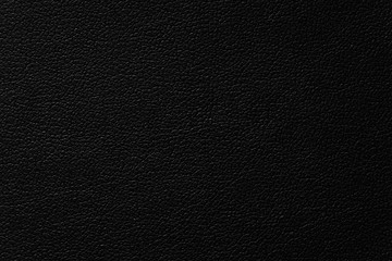 beautiful black leather texture background, close up detail of flat leather dark black color,...