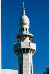 Closeup of the mosque in Bethlehem 