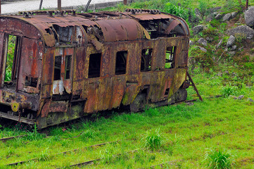 Rusty wagon