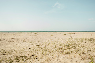 Beach background for matte painting