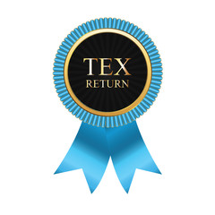 Tax return Circular Vector Gold Web Icon 01