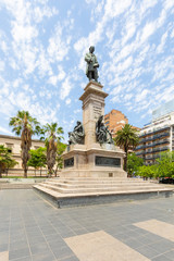 Fototapeta na wymiar Argentina Cordoba Velez Sarsfield monument