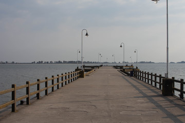 Naklejka premium molo w Chascomus