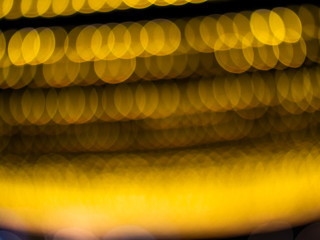 Night big light circle bokeh abstract background