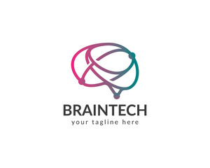 Brain technology logo