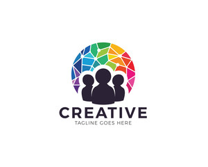 Creative community logo