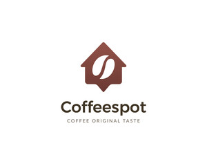 Coffee spot logo design