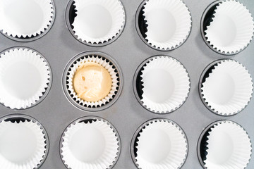 Baking cupcakes