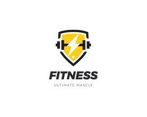 Fitness gym logo design