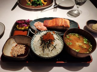 food in a pan