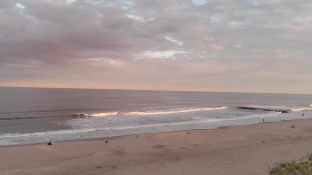 Autumn Evening Bradley Beach , editorial