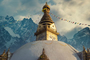 ancient Nepali city of Himalayas.