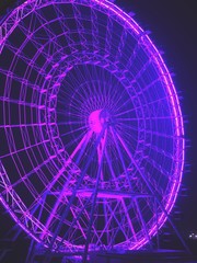 purple ferris wheel