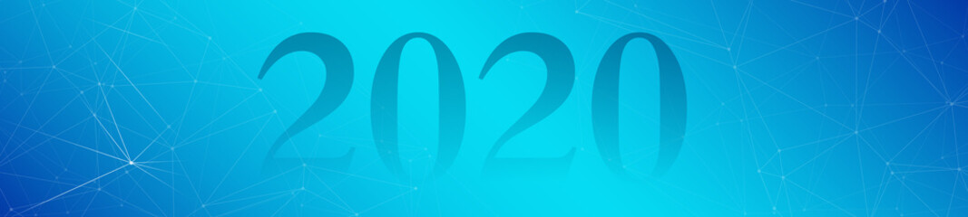 Digital technology transformation, connected digital abstract 2020 graphic