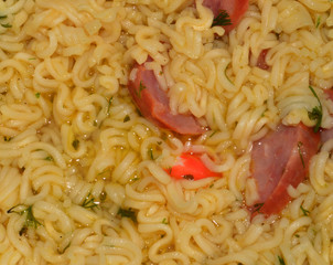 pasta isolated on white background