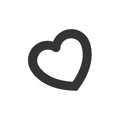 heart love icon vector illustration for website and design icon