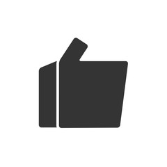 thumbs up vector icon illustration for website and design use