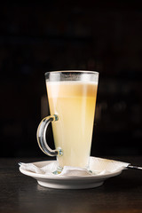 tasty cocktail in the bar