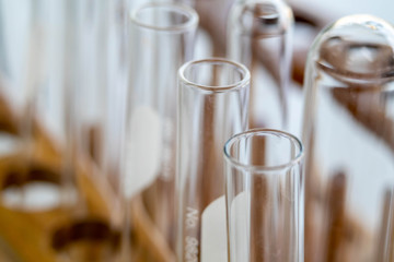 concept of medical, chemicals or scientific laboratory research and Innovation in the laboratory. Scientific equipment for laboratory use Various laboratory equipment for laboratories