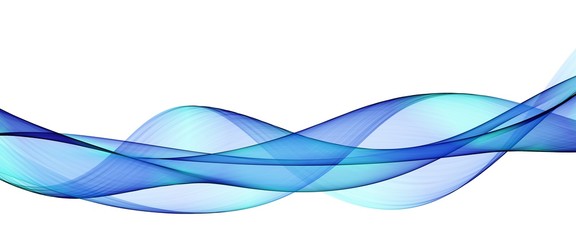 Color light blue abstract waves design