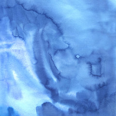 Watercolor hand painted decorative textured spot