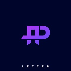 Letter A And P Illustration Vector Template