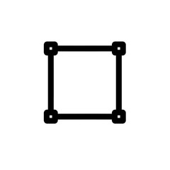 Symbol of object. Vector icon of Transformation Action