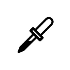 dropper icon in trendy flat design