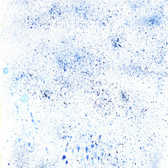 Watercolor hand painted decorative textured splash