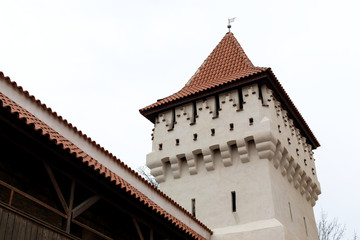 Fototapeta na wymiar Carpenter Tower in Sibiu, Romania